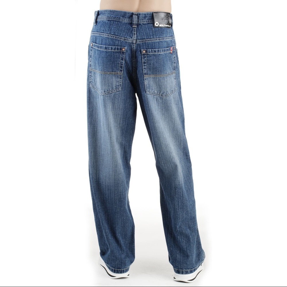 SOUTHPOLE 3180 mens jeans classic baggy original fit. 32x30 BRAND NEW